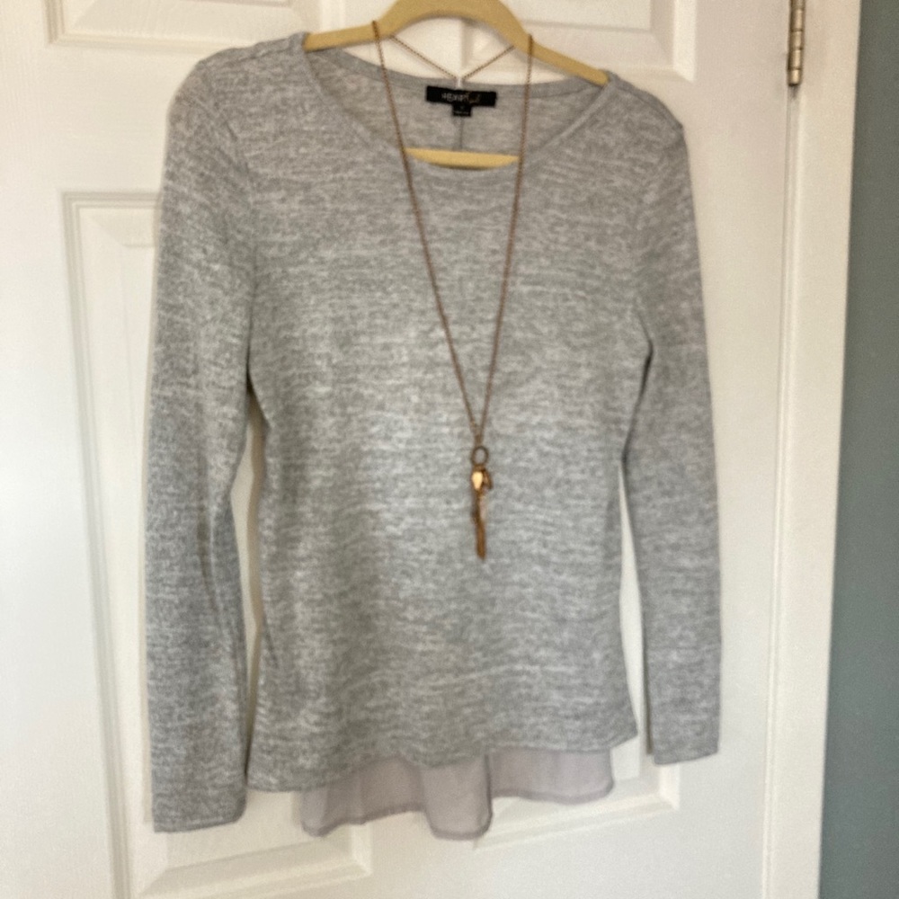 Top with necklace attached. Size small